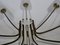 Spider Sputnik Lampe mit 10 Leuchten, 1960er 5