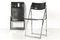 Italian Folding Chairs by A. Riccardi and Giorgio Salvini, 1970, Set of 4, Image 8