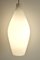 Lampada a sospensione grande in vetro opalino di Alfons Ganghofer per Peill & Putzler, anni '60, Immagine 2