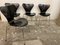 Model 3107 Dining Chairs by Arne Jacobsen for Fritz Hansen, 1988, Set of 4, Image 8