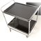 Art Deco Chrome Plated and Black Laquered Trolley from Torck, Image 8