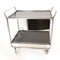 Art Deco Chrome Plated and Black Laquered Trolley from Torck 9