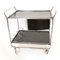 Art Deco Chrome Plated and Black Laquered Trolley from Torck, Image 9