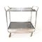 Art Deco Chrome Plated and Black Laquered Trolley from Torck 1