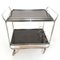 Art Deco Chrome Plated and Black Laquered Trolley from Torck 5