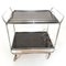 Art Deco Chrome Plated and Black Laquered Trolley from Torck, Image 5