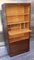 Mid-Century German Office Cabinet with Integrated Pull-Out Writing Plate in Brown Oak Veneer, 1950s 9