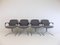 Dining Conference Chairs by Herbert Hirche for Mauser Werke Waldeck, 1970s, Set of 4 1