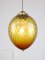 Mid-Century Amber Murano Glass Lamp from Empoli 1