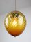 Mid-Century Amber Murano Glass Lamp from Empoli 8