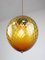 Mid-Century Amber Murano Glass Lamp from Empoli, Image 8