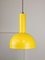 Kleine gelbe Vintage Metalllampe 5