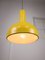 Small Vintage Yellow Metal Lamp, Image 7