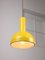 Small Vintage Yellow Metal Lamp 9