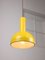 Small Vintage Yellow Metal Lamp, Image 9