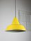 Vintage Yellow Metal Lamp, Image 1