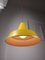 Lámpara vintage de metal amarillo, Imagen 7