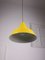 Lámpara vintage de metal amarillo, Imagen 3