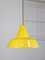 Lámpara vintage de metal amarillo, Imagen 4