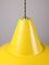 Vintage Yellow Metal Lamp, Image 5