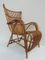Vintage Rattan Lounge Chair by Dirk van Sliedregt for Jonkers 1