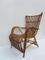 Vintage Rattan Lounge Chair by Dirk van Sliedregt for Jonkers 2