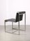 Vintage Bauhaus Black Chair in Chrome and Leatherette, Image 6