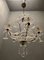 Murano Crystal Flower Chandelier, 1950s, Image 3