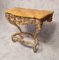 Louis XV Style Console Table in Lacquered Wood, 1800s, Image 1