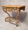 Louis XV Style Console Table in Lacquered Wood, 1800s, Image 2