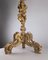 Italienische Barock Fackeln aus Goldenem Holz, 1800er, 2er Set 9