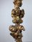 Italienische Barock Fackeln aus Goldenem Holz, 1800er, 2er Set 13