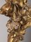 Italienische Barock Fackeln aus Goldenem Holz, 1800er, 2er Set 31