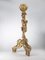 Italienische Barock Fackeln aus Goldenem Holz, 1800er, 2er Set 8