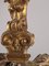Italienische Barock Fackeln aus Goldenem Holz, 1800er, 2er Set 23