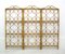 Bamboo and Rattan Room Divider / Screen, 1970s 2