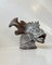 Stoneware Dragon Fish Sculpture by Carl Hugo Liisberg for Saxbo, 1940s 12