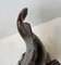 Escultura de pez dragón de gres de Carl Hugo Liisberg para Saxbo, años 40, Imagen 11