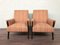 Vintage Holzsessel aus Stoff, 1970er, 2er Set 2