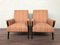 Vintage Wooden Armchairs in Fabric, 1970s, Set of 2 2