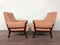 Vintage Wooden Armchairs in Fabric, 1970s, Set of 2, Image 6