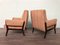 Vintage Wooden Armchairs in Fabric, 1970s, Set of 2 4