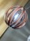 Transparent and Brown Sphere Pendant in Murano Glass from Simoeng 3