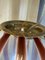 Lámpara colgante esférica transparente y marrón de cristal de Murano de Simoeng, Imagen 6
