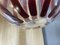 Lámpara colgante esférica transparente y marrón de cristal de Murano de Simoeng, Imagen 7