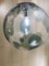 Olive-Green and Transparent Sphere Lamp in Murano Glass from Simoeng, 1990s 7