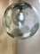 Olive-Green and Transparent Sphere Lamp in Murano Glass from Simoeng, 1990s 2