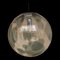 Olive-Green and Transparent Sphere Lamp in Murano Glass from Simoeng, 1990s 8