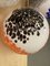 Amber and Black Murrine Sphere Lamp in Murano Glass from Simoeng, Image 1