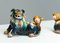 Early 20th Century Chinese Ceramic Foo Dogs, Set of 2, Image 3